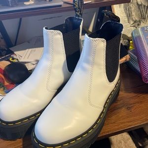 Platform Docs never worn outside.